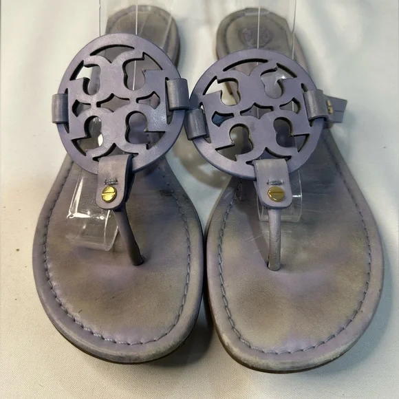 Tory Burch Miller Blue Sandals | Size 9 - Picture 1 of 9